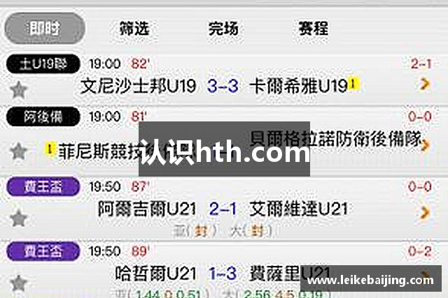 认识hth.com